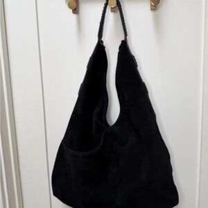 New Aimee Kestenberg Stardust Black Suede Hobo Bag—sold out